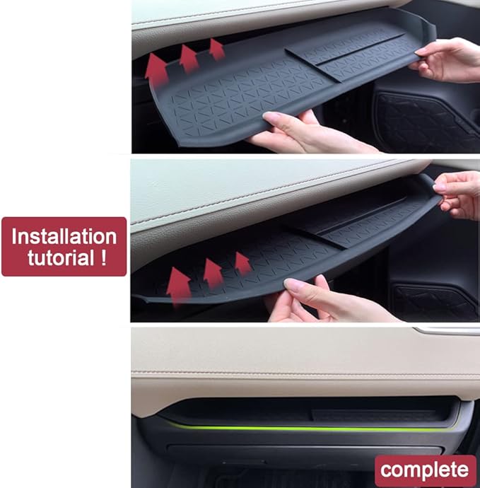 for 2023 RAV4 Passenger Storage Organizer Mat Glove Box Storage Organizer Tray Compatible with Toyota RAV4 2023 2022 2021 2020 2019 Accessories