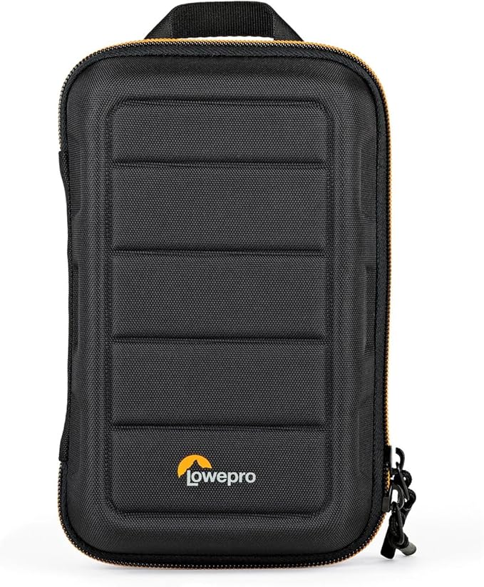Lowepro Hardside CS 60 Case for Small Drone, Mirrorless Cameras or 2 Action Cameras, 1-2 Lenses, Accessories, 14.00 x 8.51 x 22.71 cm, Black