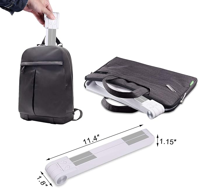 Laptop Stand Adjustable Laptop Stand Portable Foldable Ergonomic Desktop Stand Holder Mount for MacBook Notebook Computer PC iPad Tablet
