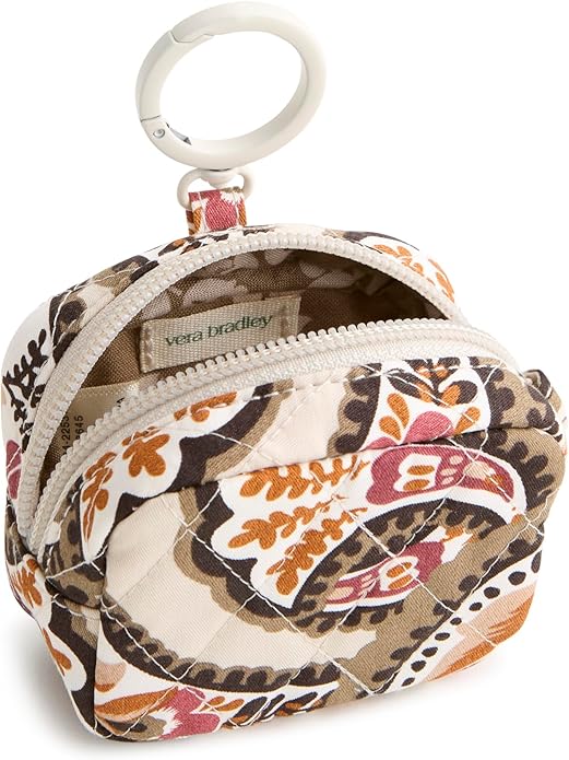 Premium Cotton Zip Earbud Bag Charm