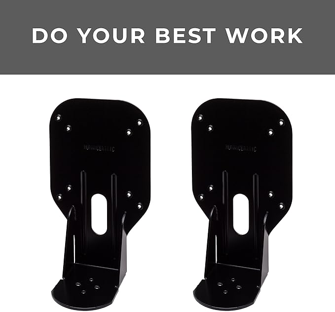 HumanCentric VESA Mount Adapter Bracket Compatible with Samsung Monitors, Fits Many Models Including PX2370, S23C350H, S24B300EL, S24D300, S27B350, S24D330, S22B350, and More