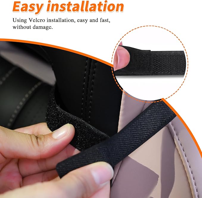 JEYODA Car Hooks for Sport Seats,Car Hooks for Purses and Bags,Car Seat Back Organizer,Car Rear Row Hook,Universal Hidden Multifunctional Headrest Hooks for Car,Home (Black)