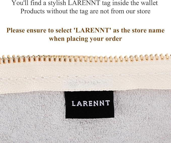 Full Grain Leather Coin Purse with Key Chain - Small Change Purse Keychain Card Holder Keychain Pouch Small Keychain Wallet for Women and Men (Creamy-white), LA-2312