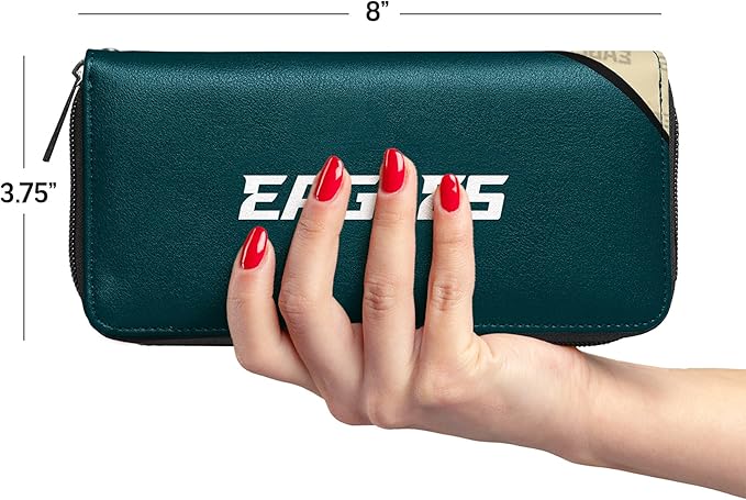 Littlearth NFL Curve Zip Organizer Wallet - Officially Licensed Teams
