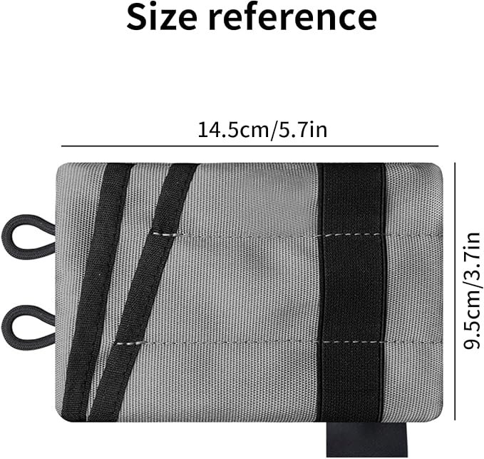 EDC Storage Pouch, Anti-Lost Outdoor Tactical EDC Kit Multi-Function EDC Tool Pouch