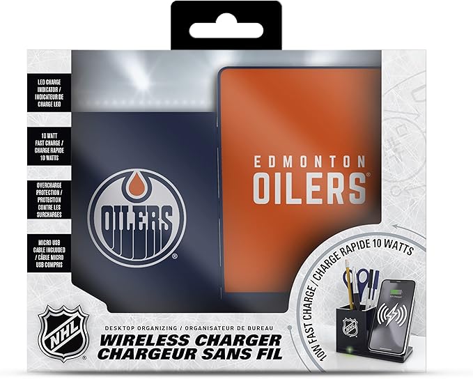 SOAR NHL Wireless Charger and Desktop Organizer