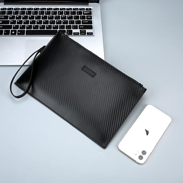 Mens Clutch Bag Man Purse Handbag 9.5-11 inches Large Hand Bag Big Clutch Wallet