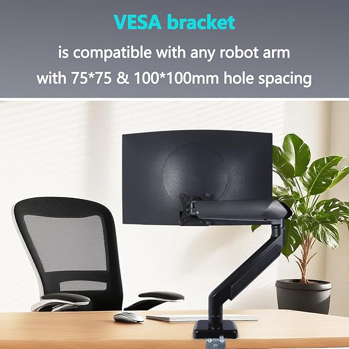 S39C Mount Adapter Compatible with Samsung S39C T55 Curved Monitor（Fits LC27T550FDNXZA, LC32T550FDNXZA, LS27C394EANXGO, LS32C394EANXGO, LS27C392EANXGO, LS32C392EANXGO Monitor）