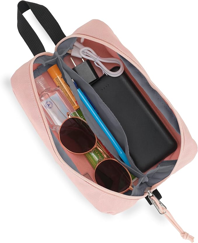 JanSport Perfect Pouch – Accordion Opening, Single Compartment with 3 Dividers, Small Internal Pocket