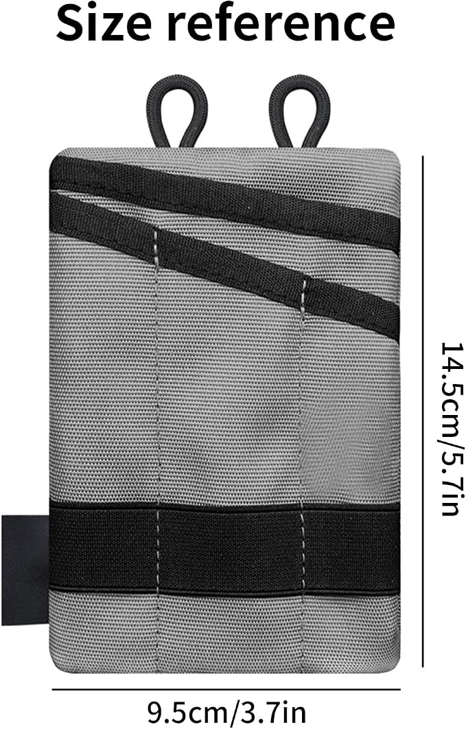 EDC Storage Pouch, Anti-Lost Outdoor Tactical EDC Kit Multi-Function EDC Tool Pouch