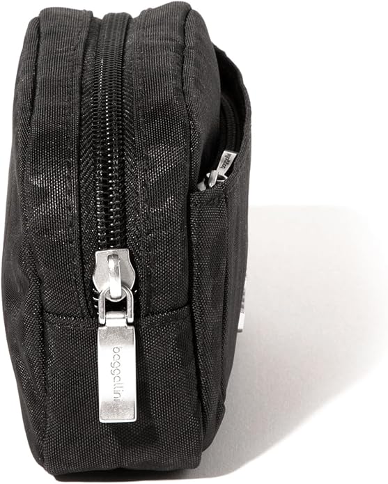 Baggallini Women's Pocket Cosmetic - Lightweight Bag - Travel Essentials Makeup Organizer Mini