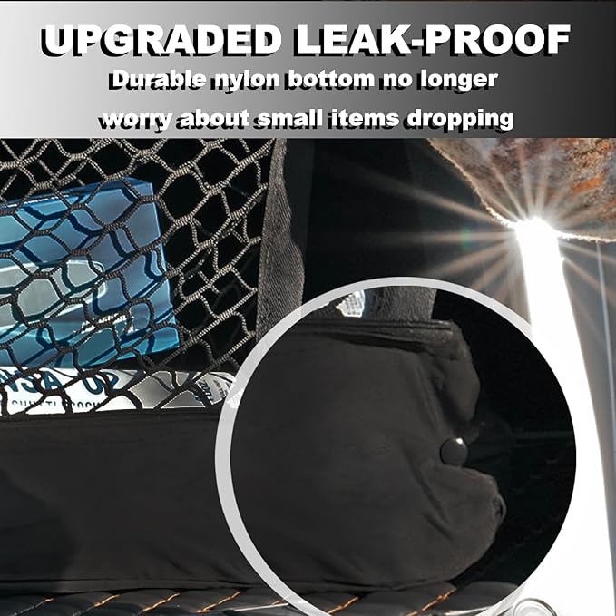 Envelope Style Cargo Net Truck Bed Storage Compatible with Chevrole Pickup Chevy Silverado Colorado WT LS LT LTZ & GMC Sierra New 2026 2025 2024 2023 2022 2013 Trunk Car Rear Tailgate Touring Netting