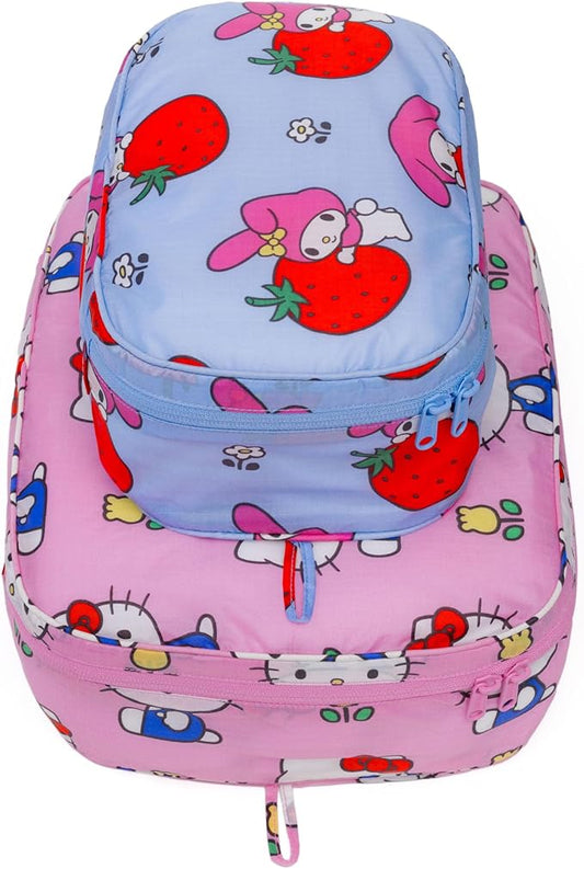 BAGGU Packing Cube Set - Hello Kitty and Friends Florals