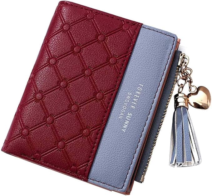 Valentoria Womens Wallet Cute Elegant Long Slim Card Holder Case Minimalist Coin Purse Thin Tassels Zip Clutch Wallets for Girls Ladies | Cute, Elegant, Long, Slim, Case, Minimalist