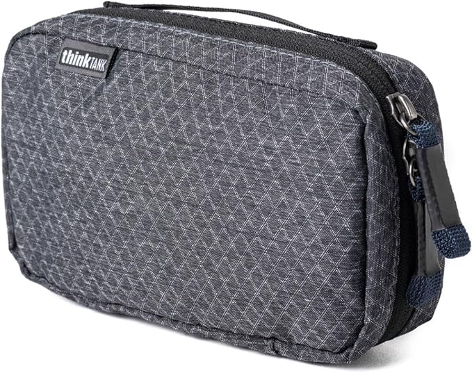 Think Tank Tech Accessory Pouch, Grey, Nylon, 9x9x6.25 inches, 6 Pockets, Zipper Closure