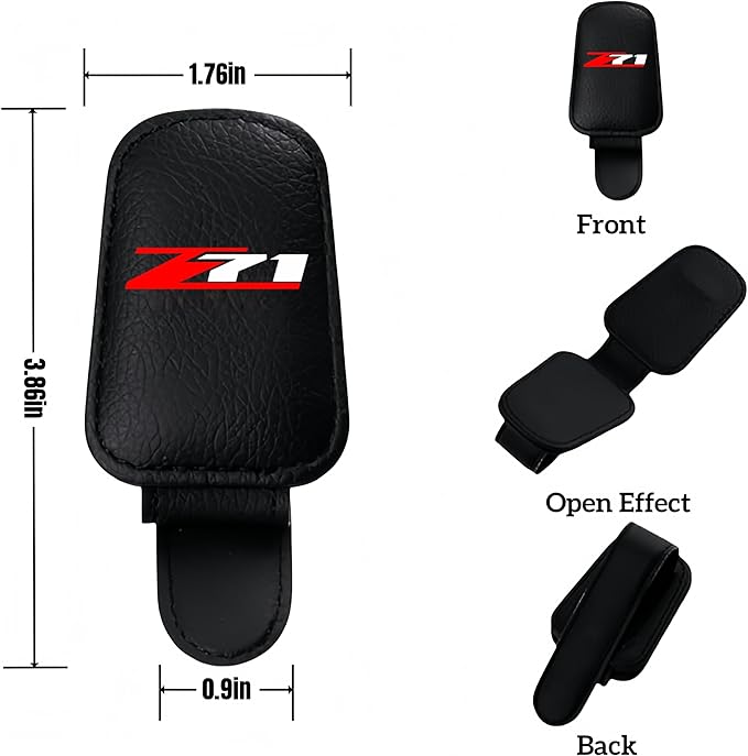 for z71 Visor Magnetic Sunglasses Eyewear Clip Non Slip Sunscreen Sunglasses Storage Clip Sierra 1500 Silverado 1500 2500HD 3500HD Compatible Accessories