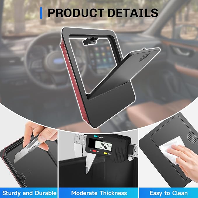 SXCY for 2024 2025 2026 Lexus GX550 Center Console Organizer for 2024 2025 2026 Lexus GX550 Accessories [Armrest Privacy Tray] 2024-2026 GX550 Armrest Back Privacy Storage Organizer