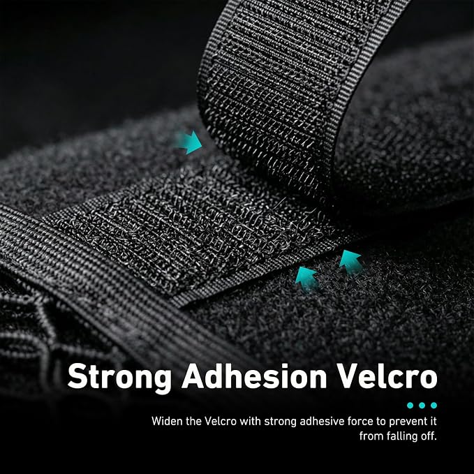 2 PCS Mesh Cargo Nets, 9.8" x 31.5" Double-Layer Elastic Trunk Storage Net, Mesh Organizer Netting with Adhesive Tape, Universal for SUV, Truck, RV, Van (Black)