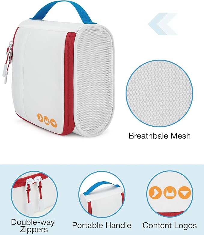 BAGSMART Keep Shape Packing Cubes for Travel, 6 Set Travel Cubes for Packing, Lightweight Suitcase Organizer Bags Set for Travel Essentials