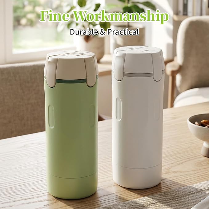 4 in 1 Travel Dispenser Bottle Set - 30ml x4 TSA Approved Leak Proof Airless Pump Bottles, Refillable Small Containers for Shampoo Lotion, Portable Travel Toiletries for Carry On (Key Lime)