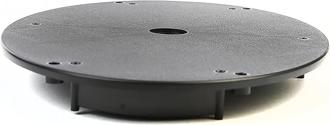 Vu Ryte Stackable 1 Inch Computer Monitor Riser Stand, Oval, Black, VUR 8800 Single Unit…