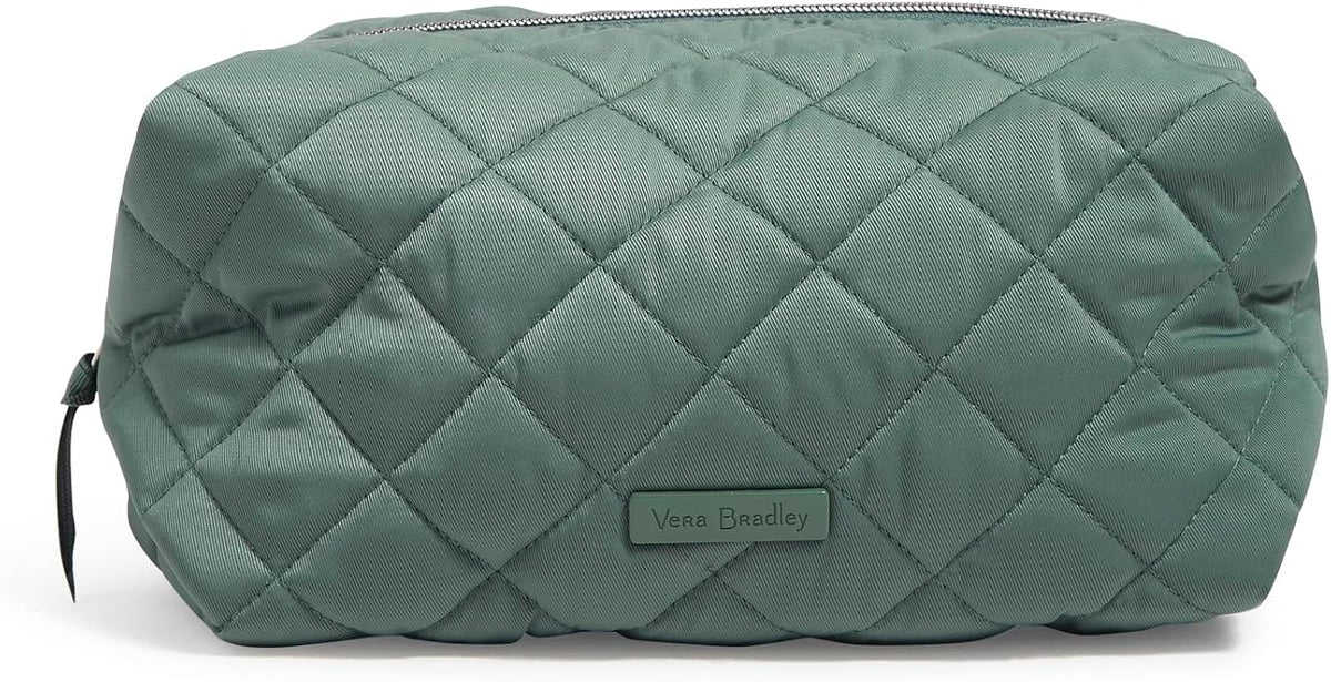Vera Bradley Women's Performance Twill Large Cosmetic Makeup Organizer Bag