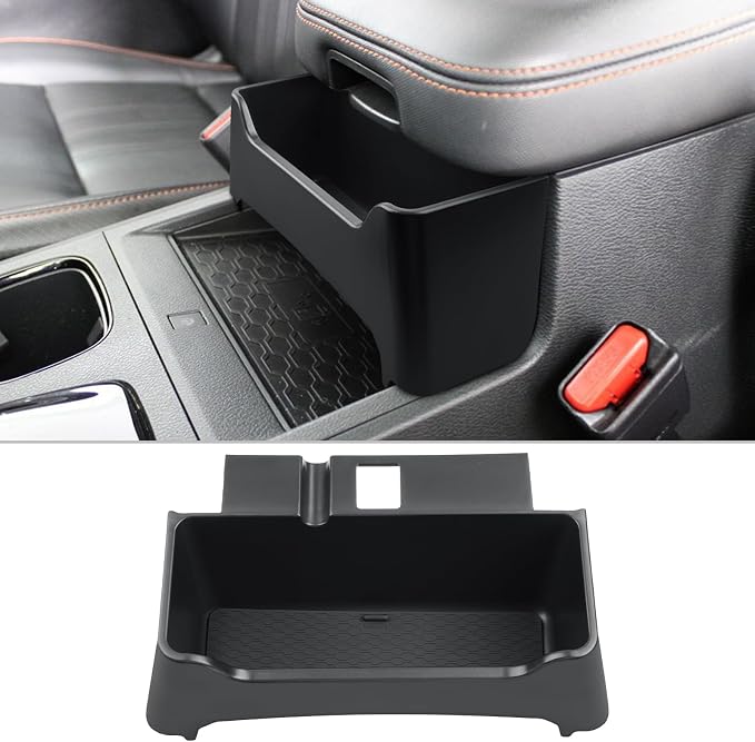 CDEFG for 2026 Nissan Frontier Center Console Organizer Tray for 2022-2025 2026 Nissan Frontier (S/SV/Pro-X/Pro-4X/SL) Accessories Middle Console Armrest Hanging Storage Box
