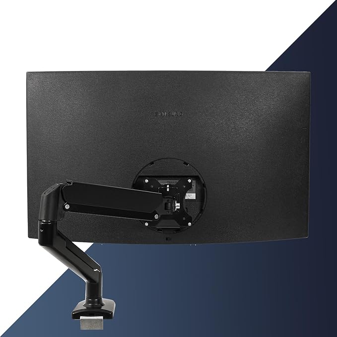 VESA Mount Adapte Compatible with Samsung Curved Monitors U32R590, U32R590C, U32R592, and U32R591 VESA Adapter Bracket for VESA Stand, Arm or Desk Mount with 75x75, 100x100 mm Black