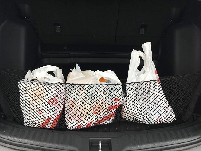 Rear Trunk Organizer Cargo Net for Honda CR-V 2017-2022 – Envelope Style Cargo Net for SUV - Premium Mesh Car Trunk Organizer Vehicle Carrier Storage – Compatible with Honda CR-V