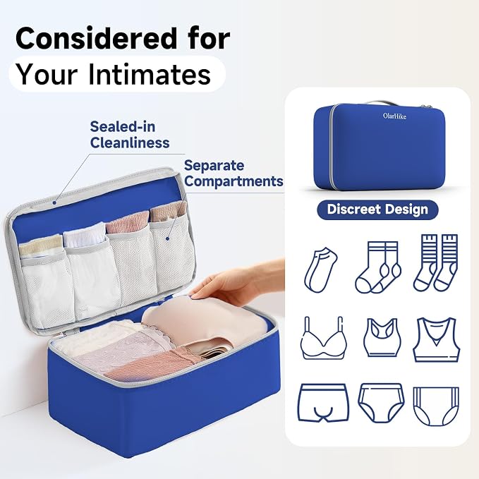 9 Set Packing Cubes for Travel, Gifts for Women Mom,Anti-Tearing Suitcase Organizer,OlarHike Vacation Essentials & Accessories for Cruise Ship