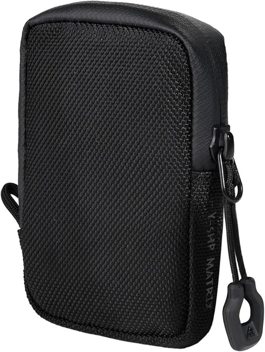 Y-SHP MATRIX Mens Wallets,Portable Card Wallet For Men - Small and Exquisite Keychain Wallet,Coin Purse for Men and Women to Travel Suitable for Storing Keys,Cards and Cash（Black）