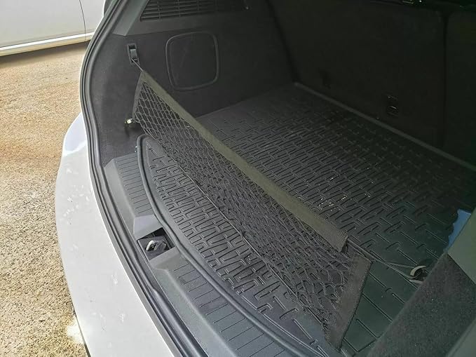 Rear Trunk Organizer Cargo Net for Lincoln MKC 2015-2020 – Envelope Style Cargo Net for SUV - Premium Mesh Elastic Car Trunk Organizer Vehicle Carrier Storage – Compatible with MKC