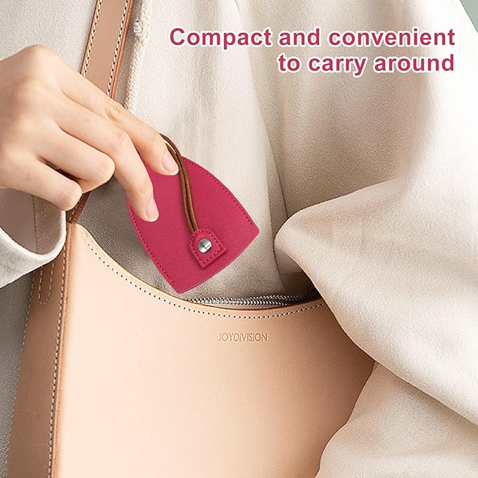 Protective Pull Out Key Case, 4PCS Creative Key Cover Case, PU Leather Large-Capacity Car Key Pull Out Key Case Not Easy to Slip Key Pouch