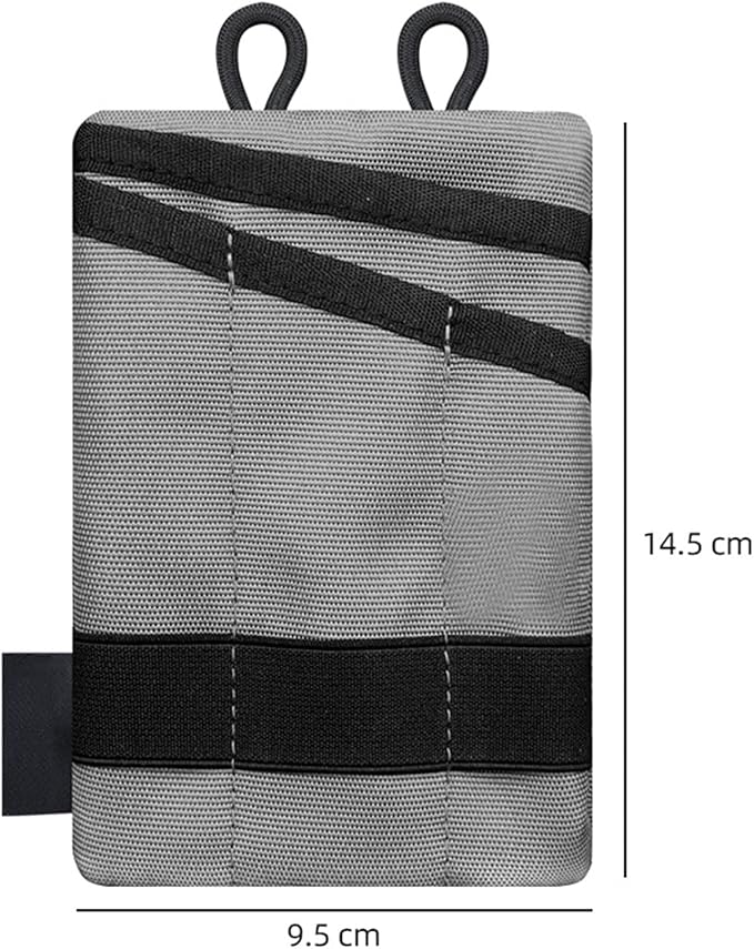 Topyond Pocket Organizer Tool for Men,Mini Wallet Key Pen Organizer,EDC Pocket Organizer, Knife Case, EDC Pouch, Flashlight Storage Pack