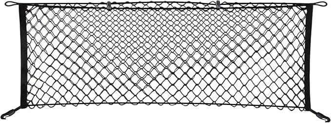 Envelope Style Automotive Elastic Trunk Mesh Cargo Net for Subaru WRX Impreza WRX STI 2015-2024 - Premium Trunk Organizers and Storage - Best Car Organizer for Subaru WRX Impreza WRX STI