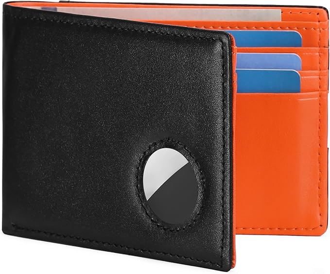 SENDEFN Genuine Leather Bifold Wallets for Men with RFID Blocking