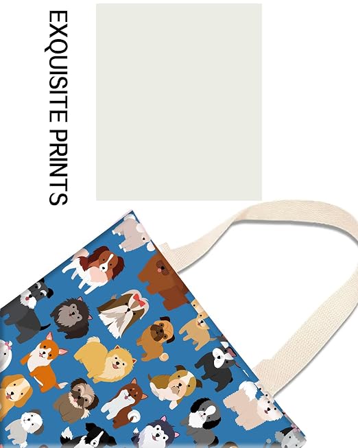 Car Garbage Can, Car Trash Bag, Car Garbage Bag, Hanging Car Trash Can for Car Accessories, Vehicle, Travelling, Camping, Cute Car Back Seat Organizer, Cute Blue Dogs