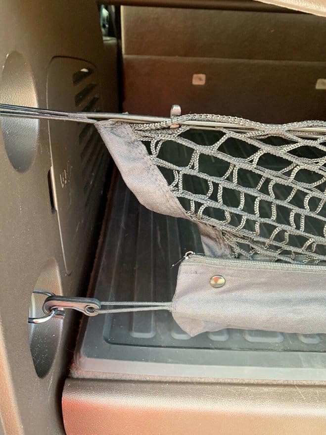 Rear Trunk Organizer Cargo Net for Chevrolet Tahoe 2015–2026 – Envelope Style Cargo Net for SUV – Premium Mesh Elastic Car Trunk Organizer Vehicle Carrier Storage–Compatible with Tahoe