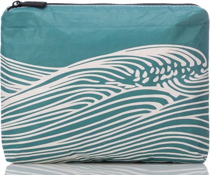 ALOHA Collection Small Pouch | Lightweight, Packable, and Splash-Proof Makeup Pouch | Easy to Clean