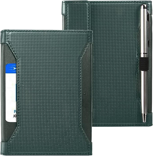 Passport Holder for Travel Essentials, RFID Blocking PU Leather Passport Wallet Cover Card holder Case Passport Book Holders for Women and Men, Dark Green