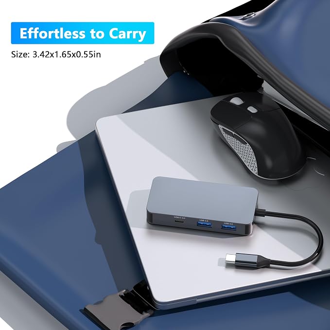 Docking Station Dual Monitor for Dell/HP/Mac Laptops, 7 IN 1 USB C to Dual HDMI Adapter Multiport Hub with 2*4K HD, 3*USB-A/USB-C Data Port, 100W PD, HDTV Splitter for Dual Monitors Extended Display