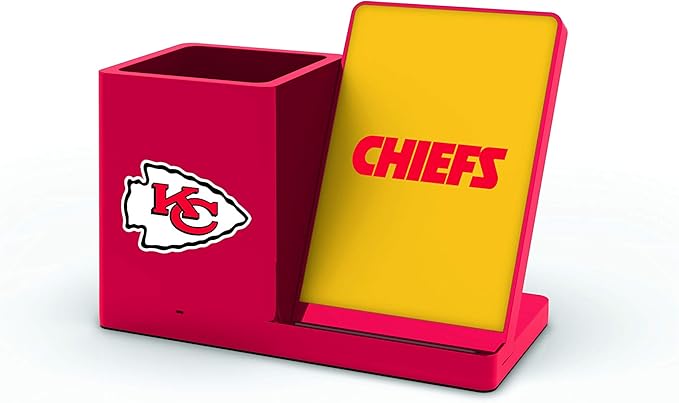 SOAR NFL Unisex Wireless Charging Stand and Desktop Organizer