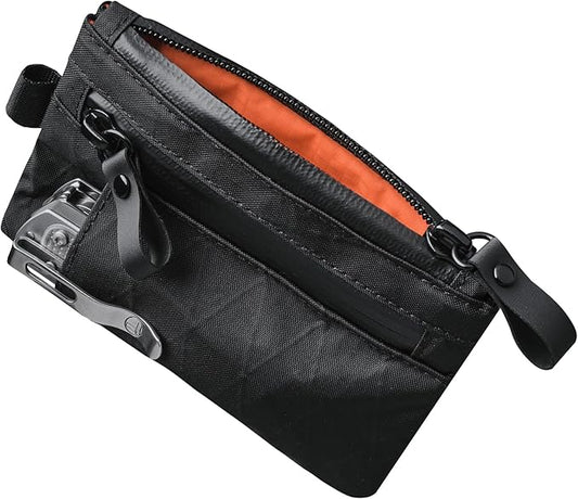 ALPAKA Zip Pouch Pro - Minimalist Zipper Wallet - with RFID Blocking ID Card Holder Wallet with Zipper for Men with Multi-tool Slot