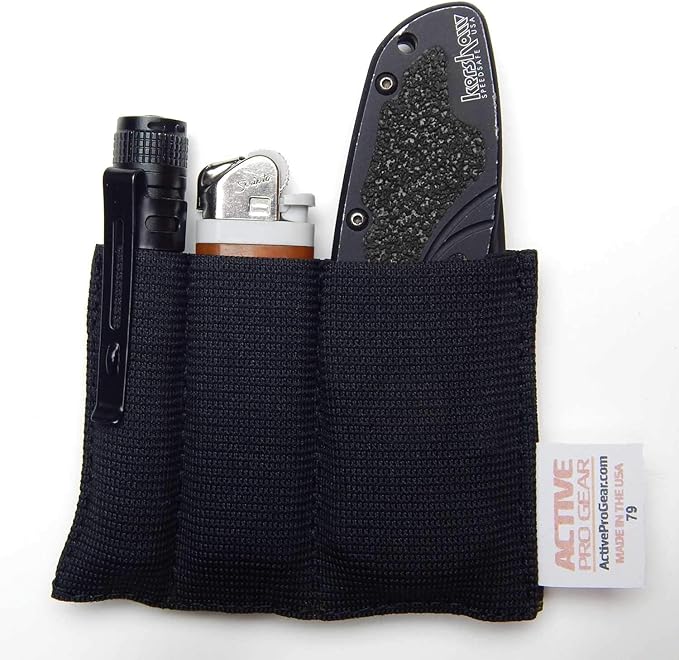 Front Pocket EDC Organizer - Mini EDC Pouch With Multiple Pockets, Perfect for Everyday Carry Gear