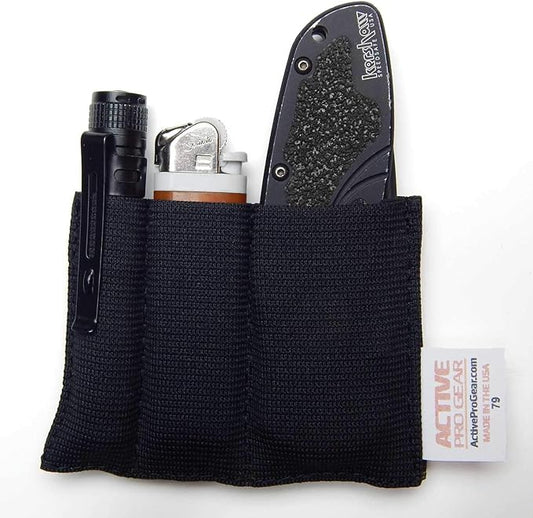 Front Pocket EDC Organizer - Mini EDC Pouch With Multiple Pockets, Perfect for Everyday Carry Gear