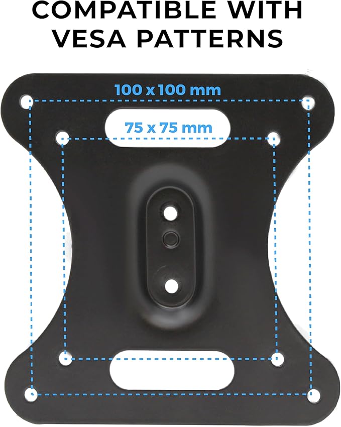 HumanCentric VESA Mount Adapter Compatible with MSI Optix MAG341CQ, AG32C, AG32CQ, G24C, G27C, G27C2 Monitors, Does Not Fit MAG24C, for 75x755 and 100x100mm Patterns