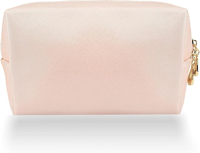 Small Makeup Bag Portable Cosmetic Bag for Women Makeup Pouch Waterproof Toiletry Bag for Travel (Light Pink, Normal)