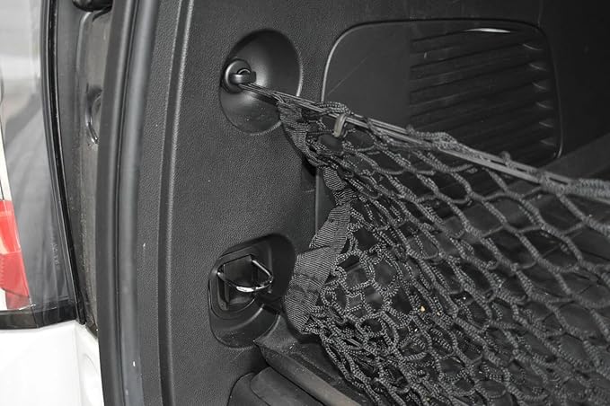 Rear Trunk Organizer Cargo Net for Chevrolet Tahoe 2015–2026 – Black Color Envelope Style Cargo Net for SUV – Premium Mesh Car Trunk Organizer Vehicle Carrier Storage – Compatible with Tahoe