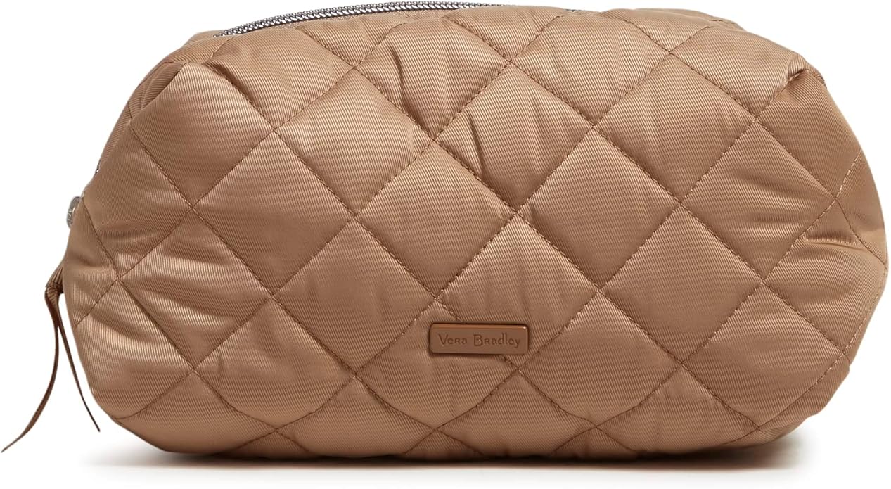 Vera Bradley Women's Performance Twill Medium Cosmetic Makeup Organizer Bag