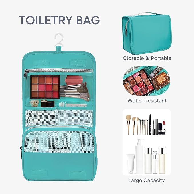OlarHike 10 Set Packing Cubes for Travel, Gifts for Women Mom,Anti-Tearing Suitcase Organizer with Over-1000 pack Mesh Holes, Vacation Essentials & Accessories for Cruise Ship